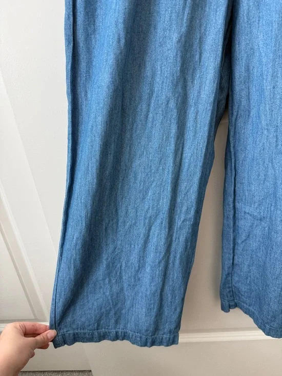 Old Navy Light Blue Denim Jumpsuit - Picture 5 of 10